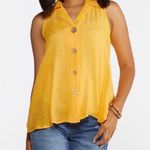 Unique spectrum NWT Button Down Sleeveless Blouse 3X Photo 0