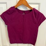 Free People Intimately by Plum Short Sleeve Crop Top size M/L Photo 0