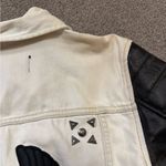 Harley Davidson Harley-Davidson® Women's Leather Sleeve Denim Casual Moto Jacket size XL Photo 9