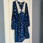 Matilda Jane  faux collar dress boho floral peasant twee size medium Photo 2