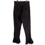 ASOS Women’s Embellished Kick Flare Leg Black Jean Size 26 Photo 2