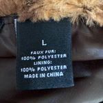 Classy Faux Fur Cheetah Print Jacket/Vest size Large Photo 6