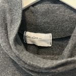 Allen Allen  Gray Sweater Turtleneck Dress Photo 1