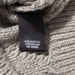 Chelsea and Violet Chelsea Violet Women's Sweater Cable Chunky Pompom Balls Olive Green Size XL‎ Photo 5