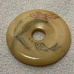 Vintage Scrimshaw pendant Photo 0