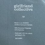 Girlfriend Collective  Deep Dark Green Leggings Stretch High Rise Compressive M Photo 4