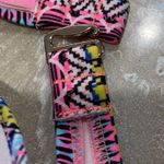 Victoria's Secret Victoria’s Secret Bikini Top Size 32C Bandeau Strapless Underwire Tribal  Photo 3