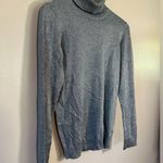 Calvin Klein SALE! Silver  Lightweight Turtleneck Sweater Size S NWT Photo 4