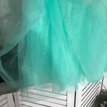 Aqua Green Lace Tutu Skirt Size Small Medium Photo 5