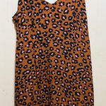 Sanctuary  Brown Leopard Print Midi Dress size 6 Photo 0