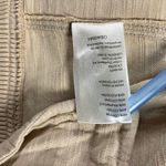 Free People Carmen Moto Jacket Women Small Beige Asymmetrical Zip Photo 11