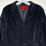 Vintage‎ Paris Blues Corduroy Jacket Black Size L Photo 1