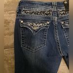 Miss Me  Sequin Distressed Bootcut Jeans. Photo 9
