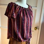 Liberty Love •Scandinavian peasant blouse•sz M Photo 6