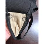 NOAM Emmeline Black Lace Mock Neck Long Sleeve Bodysuit Photo 6