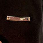 Jones New York 3/4 Sleeves Embellishment At Shoulder Black Shirt Photo 2