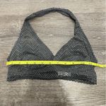 SO  Grey Lace Halter Bralette Photo 8