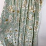 Womens Green Floral Sleeveless Tank Top Sleepshirt Night Shirt Nightgown Large Blue Photo 3