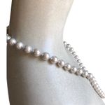 Three Beaded Medium Light Gray Small Pink Avon Marked Mini Ivory Necklace Bundle Photo 5