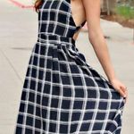 HYFVE Grid pattern midi dress Photo 0