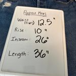 PacSun  Distressed High Rise Straight Leg Button Fly Denim Jeans Photo 6