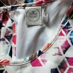 Paper Crane Geometric Sleeveless White Dress Size Large Photo 3