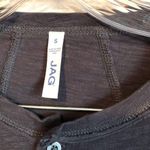 Jag jeans Jag Blue Gray Popover Henley Hi Low Top Photo 1