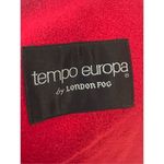 London Fog Vintage Tempo Europo by Tan with Red Lining Trench Rain Coat Size 8 Photo 6