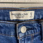 Abercrombie & Fitch  Jeans Size 4 The Ankle Straight Ultra High Rise Distressed Photo 2