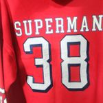 Superman 1938 full zip red hoodie women's medium NWT Photo 5