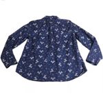 Talbots  CLASSIC COTTON SHIRT - SWEET DOG, Scottie dogs & candy canes size medium Photo 7