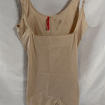 Spanx  Open-Bust Mid-Thigh Bodysuit XL Beige Nude Photo 0