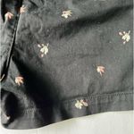 A New Day  dainty floral stretch chino shorts black size 10 Photo 11