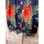 Brand New Unbranded Women's 3XL Blue Floral Top and Shorts Outfit Set Size 3X Photo 1