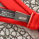 Aerie  Coral Brooke Swim Suit Bikini Top‎ Size 34C Photo 4