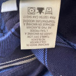 Cloth & Stone  Plaid Lace Up Back Top Photo 3