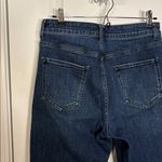 Quince  Bella Stretch Patch Pocket Wide-Leg Cropped Jean High Rise Blue Photo 6