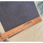 Kasper 8P Pants Lined Gray Pinstripe Wide Leg Slacks Career Photo 7