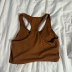 Aerie OFFLINE by cropped brown tank top Photo 1