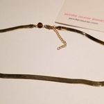 Jennifer Zeuner  14K Hamilton Yellow Gold IP Plated Herringbone Necklace Photo 2