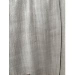Free People  Lotta Love Wide Leg Trousers‎ In Sable Size 12 Pleated Linen Blend Photo 10