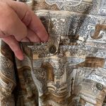 Leslie Fay  size 8 vintage silky tie at waist top. Oversized. Photo 4