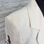 Orvis  Multicolor Floral 3/4 Sleeve Blazer, Size 8 Photo 3