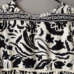 Boho sz M brown cream tassel mini sun dress Size M Photo 6