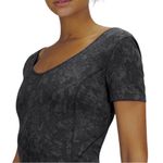 Lululemon  Align T-Shirt Hideaway Camo Deep Coal Cropped Short Sleeve Size 4 Photo 12