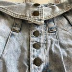 EXPRESS Vintage 90’s high waist paper bag denim short size 3/4 Photo 1