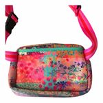 Natural Life  Everyday Puffy Fanny Pack Watercolor Patchwork Design NWT Photo 8