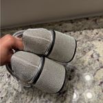 Sugar Thrillz Dolls Kill Y2K Rhinestone Silver Mary Jane Block Heels Sandals Size 9 Photo 3