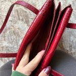 Rouje Paris Apero Bag Red Crocodile Photo 3