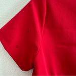 FIGS Catarina One Pocket Red V-neck Scrub Top Size: XXS Photo 8